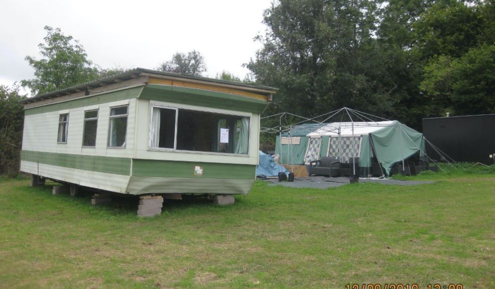 Uplyme resident fined £4,500 for living in a mobile home without